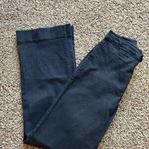 NYDJ Black Vintage Wide Leg Jeans